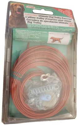Lehigh SafeGuard 75' 23 Meter Dog Trolley Exerciser