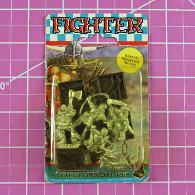 CLASSIC Warhammer FIGHTERS ''Rogues & Rangers) NIB Metal, Rare OOP Citadel Empire