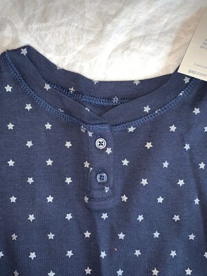 Pyjama 2 Pièces Gap Fille - Taille 3T - Motif étoiles Et Rayures Americana - 100% Coton Neuf Avec étiquettes