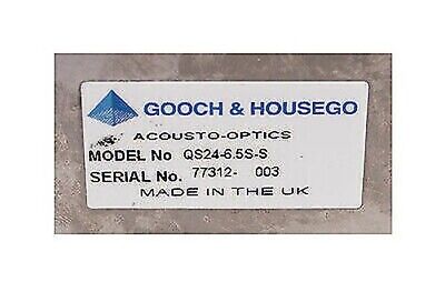 Gooch&Housego Qs24-6.5s-S Acousto-Optics Gooch & Housego New Gooch&Housego Qs24-6.5s-S Acousto-Optics Gooch & Housego New