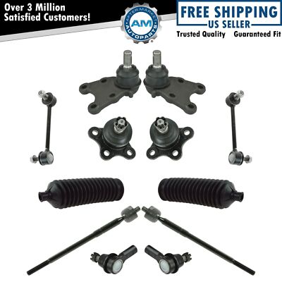 12 Piece Steering & Suspension Front LH RH Kit Set for Honda Isuzu New