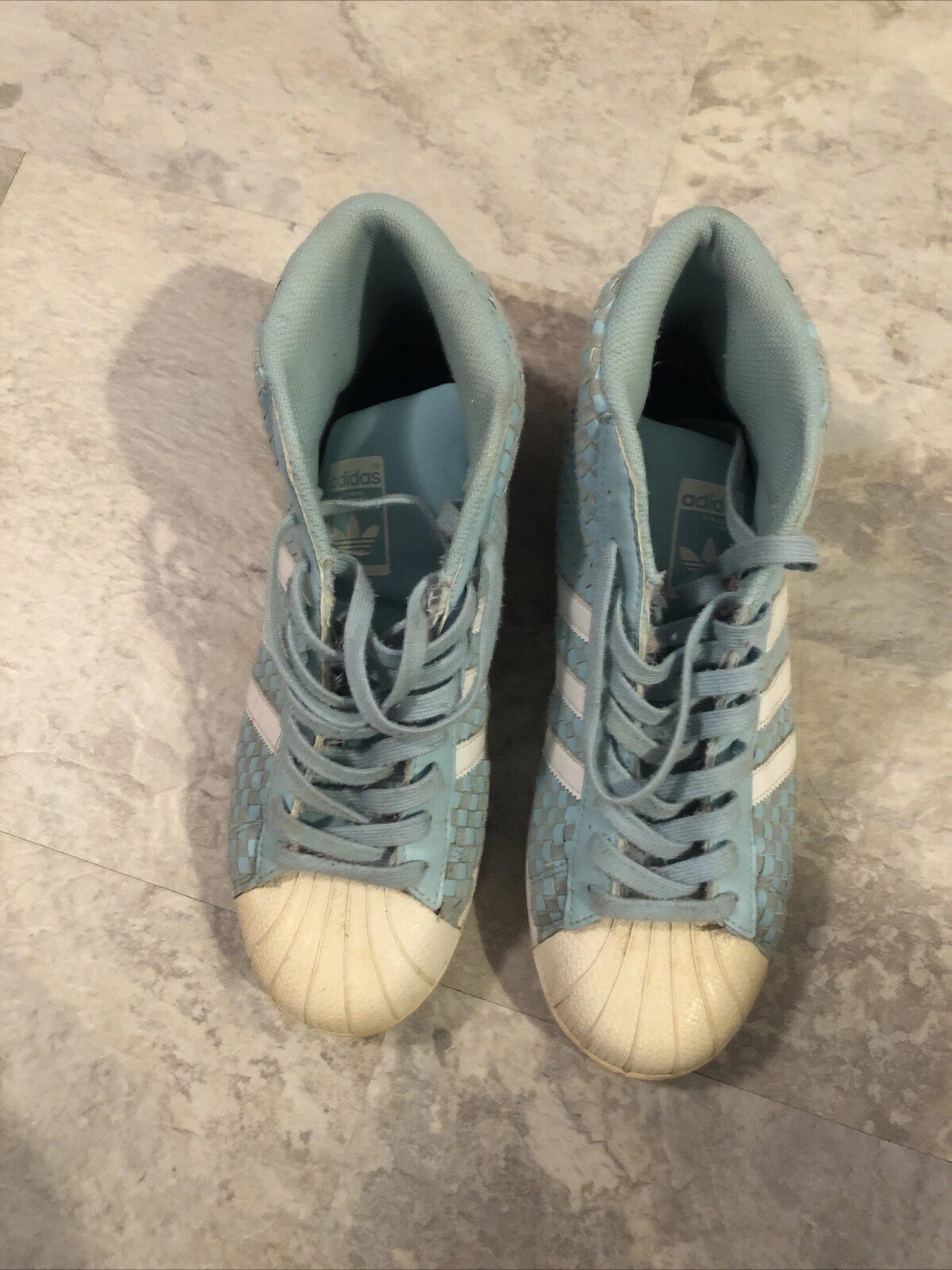 Adidas taglia 9 5 sneakers alte uomo 117451050 verde lime 2017