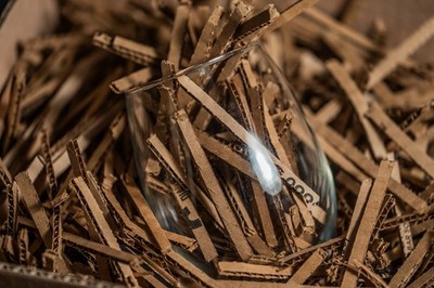 100% Recycled Double Backed Corrugated Cardboard Fragile Item Shipping Material 