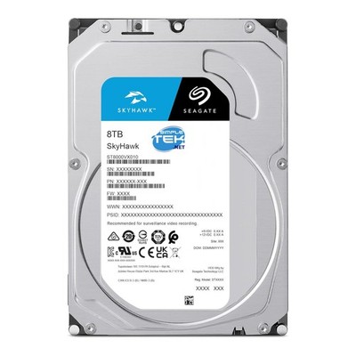 Seagate Skyhawk Ai Hard Drive 8TB SATA 3.5'' 256MB 8000GB DVR NAS Server PC