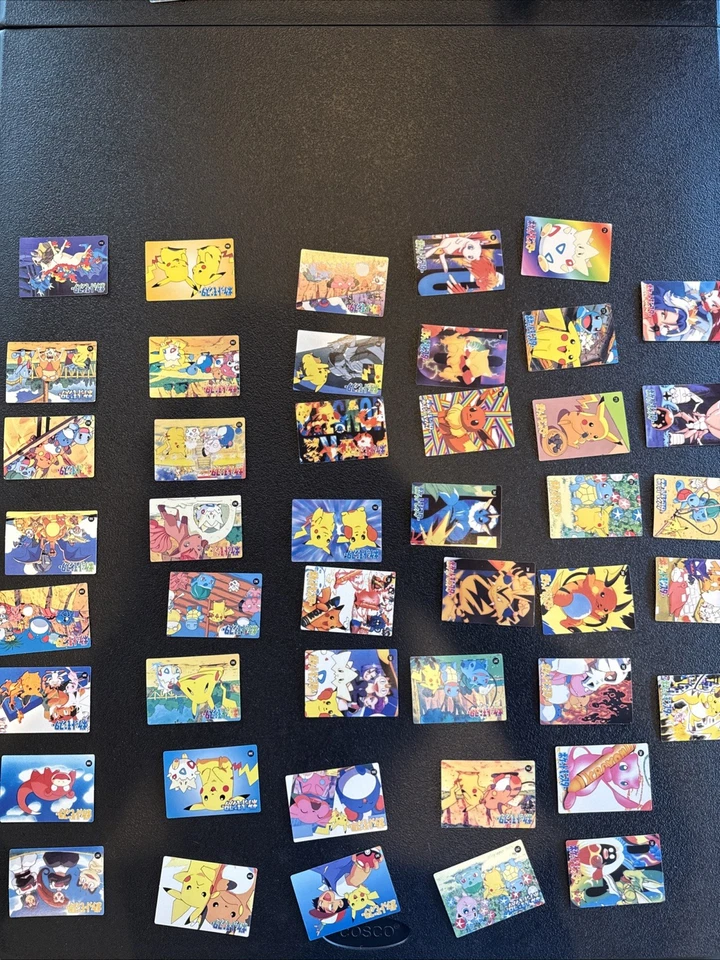 Pokemon Japanese Vintage Pocket Monsters Vending HOLO Shiny Prism 36 Card Set F - Image 4 of 4