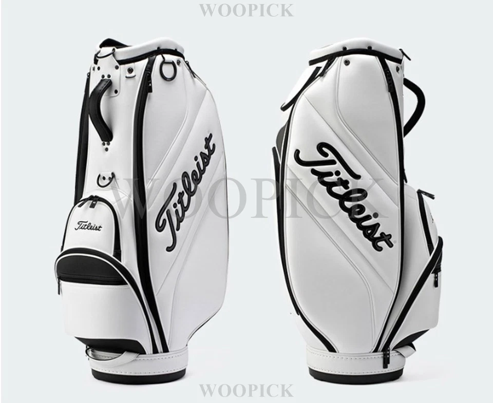Bolsa de caddie de golf Titleist PERFORMANCE CLASSIC 5 vías 3,3 kg PU PE TB22CTCLASK-blanca Foto 4 de 4