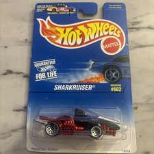 Hot Wheels 1997 Mainline #602 Sharkruiser Black & Chrome Red w/ WSPs