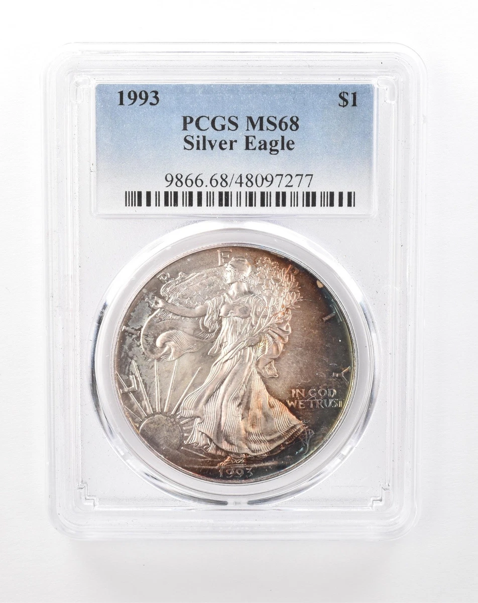 1993 Grade MS 68 Silver Bullion Coins for sale | eBay