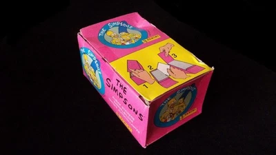 Lot : 'Panini The Simpsons', 100 sachets + boite, éd. Panini 1991 UE - Photo 1/4