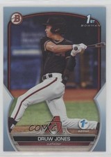 2023 Bowman 1st Edition Sky Blue Foil Druw Jones #BPPF-25 00jv