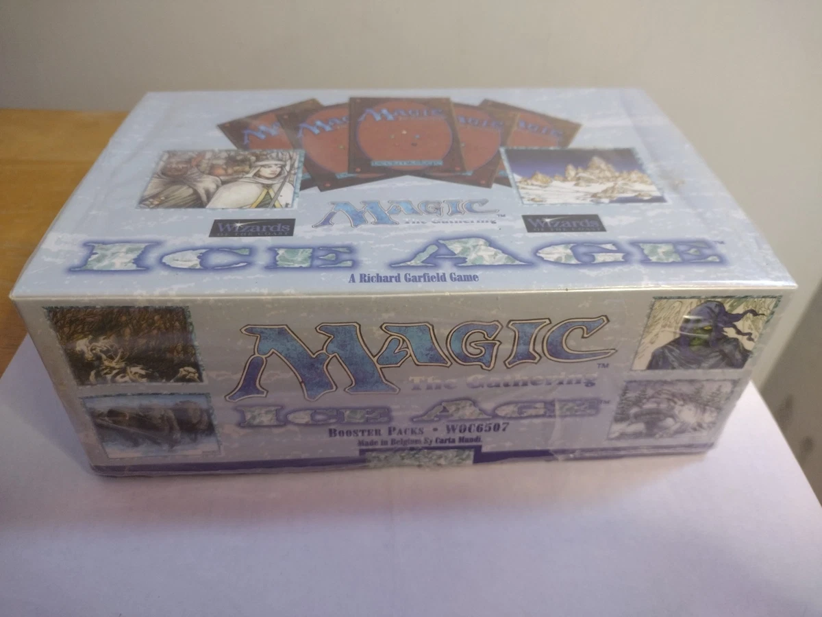 Magic: The Gathering Ice Age Sealed Collectible Card Game Boxes