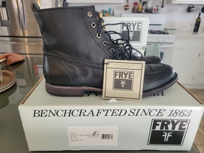 Frye Black Leather Men display picture 1
