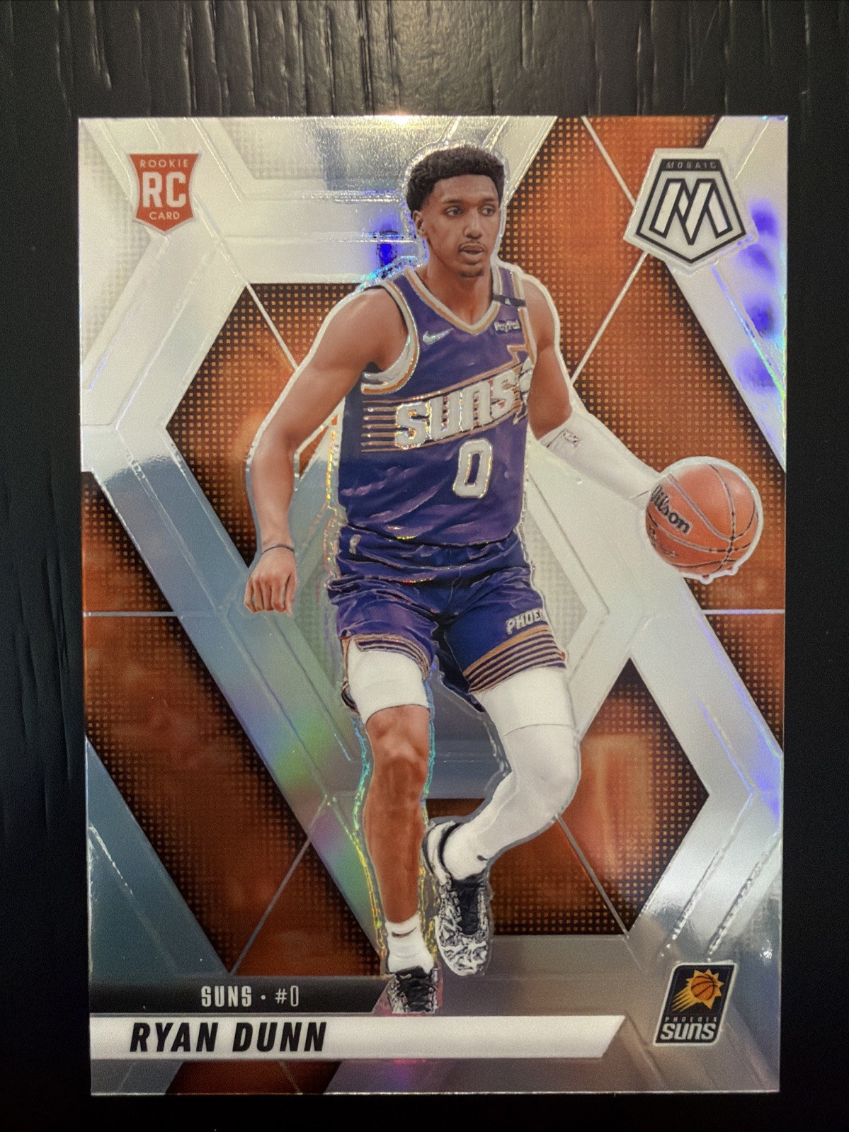 2024-25 Panini Mosaic Silver Prizm (RC) Ryan Dunn #233 Phoenix Suns