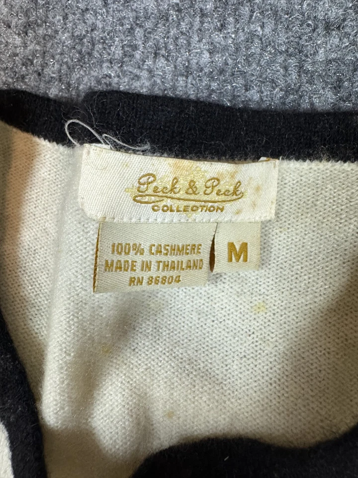 Lote de 10 suéteres 100% cashmere pacote defeituoso cortadores artesãos tecido faça você mesmo vários - Imagem 4 de 4