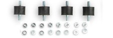 Msd 8800 Vibration Mounts For 7 Series Ignition Modules 4-pack Msd 8800 Vibration Mounts For 7 Series Ignition Modules 4-pack