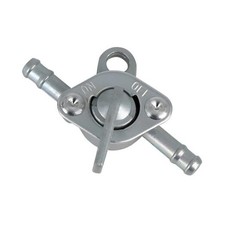 Motorcycle Inline Fuel Tank Tap Valve, 2PCS 6mm Motocross Gas Fuel Petcock On