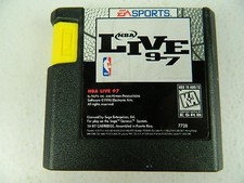 NBA Live 97 Sega Genesis Basketball Game No Manual Untested Cartridge ONLY