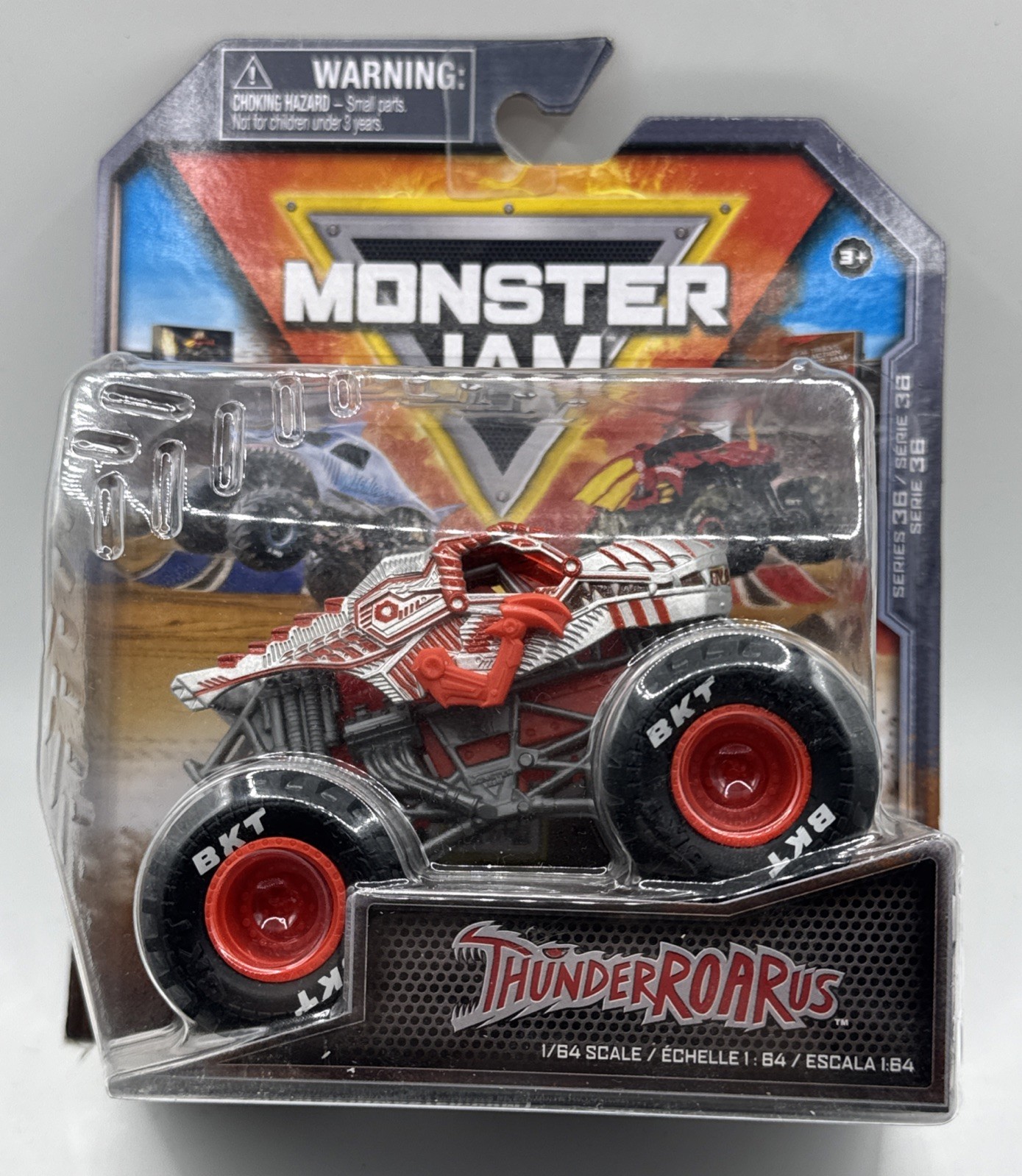 Monster Jam Thunderroarus 1:64 Monster Truck Series 36