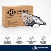 Hauptscheinwerfer Rechts Diederichs 5831080 FÜR Mitsubishi Frontscheinwerfer
