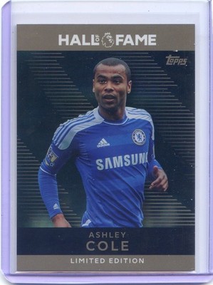 2025 Topps PREMIER LEAGUE EPL LIMITED EDTION HALL OF FAME ASHLEY COLE #HOF-12
