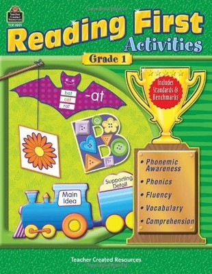 READING FIRST ACTIVITIES, GRADE 1 By Jodene Lynn Smith *Excellent Condition*