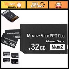 32GB Memory Stick Pro Duo MARK2 for PSP 1000/2000/3000 - Camera Memory Card  Ac