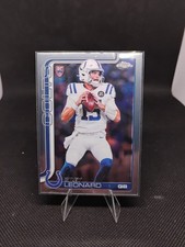 2025 Topps Chrome Riley Leonard RC Base #318 Indianapolis Colts Rookie