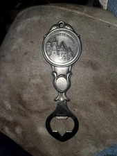 Rare ZINN BECKER Pewter ROTHENBURG O.D.T Bottle Opener Vntg