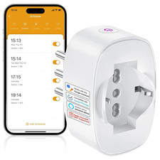Presa Smart Wifi, Presa Elettrica Intelligente Italiana Tipo L Con Timer, Compat
