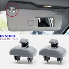 2pcs Sun Visor Gray Clip Holder Hook For Audi A3 S3 A4 S4 A5 S5 Q3 Q5 8u0857562a 2pcs Sun Visor Gray Clip Holder Hook For Audi A3 S3 A4 S4 A5 S5 Q3 Q5 8u0857562a