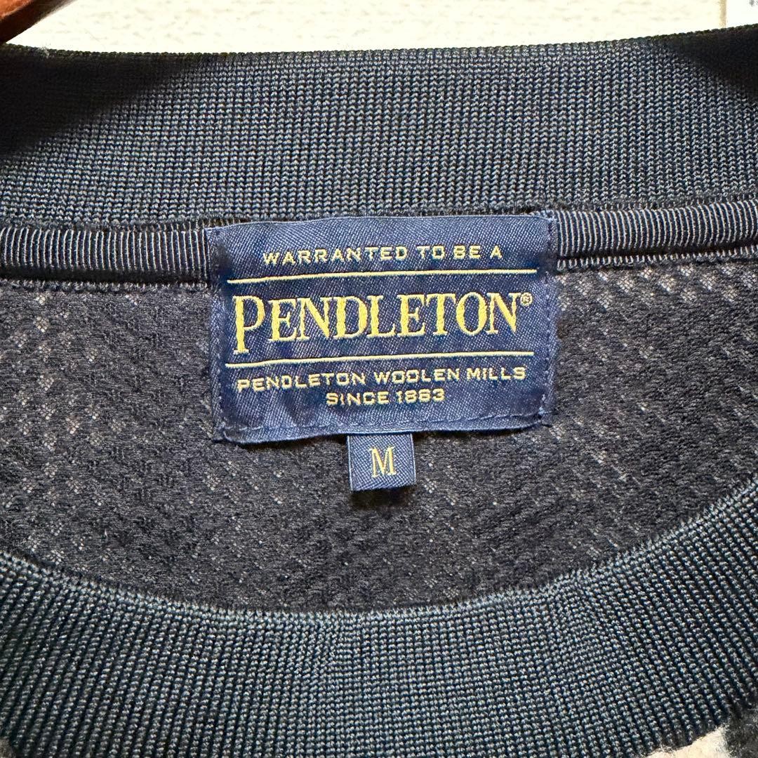 Pendleton Chimayo Pattern Boa Fleece Pullover M V… - image 3