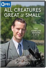 All Creatures Great  Small: Complete Seasons 1-3 Masterpiece  New DVD Boxe