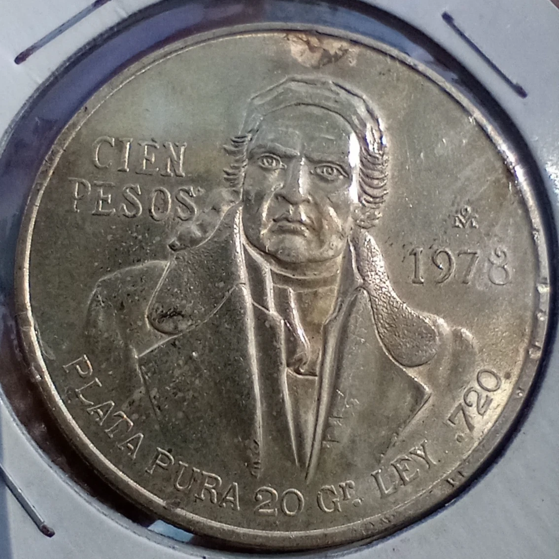 Circulated 100 Pesos Denomination 1978 Mexican Coins (1905-Now