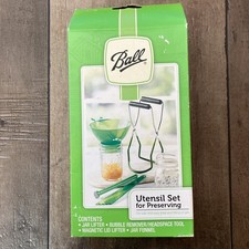 New Ball 4 pc Utensil Set for Canning & Preserving