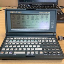 Hewlett Packard 200LX Palmtop PC 2MB RAM Handheld Organizer Tested