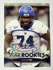 2012 Upper Deck - Star Rookies Dontari Poe #220 Autographs (AU, RC)