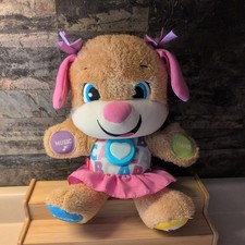 Fisher Price Laugh  Learn Smart Stages Plush Toy Interactive Musical