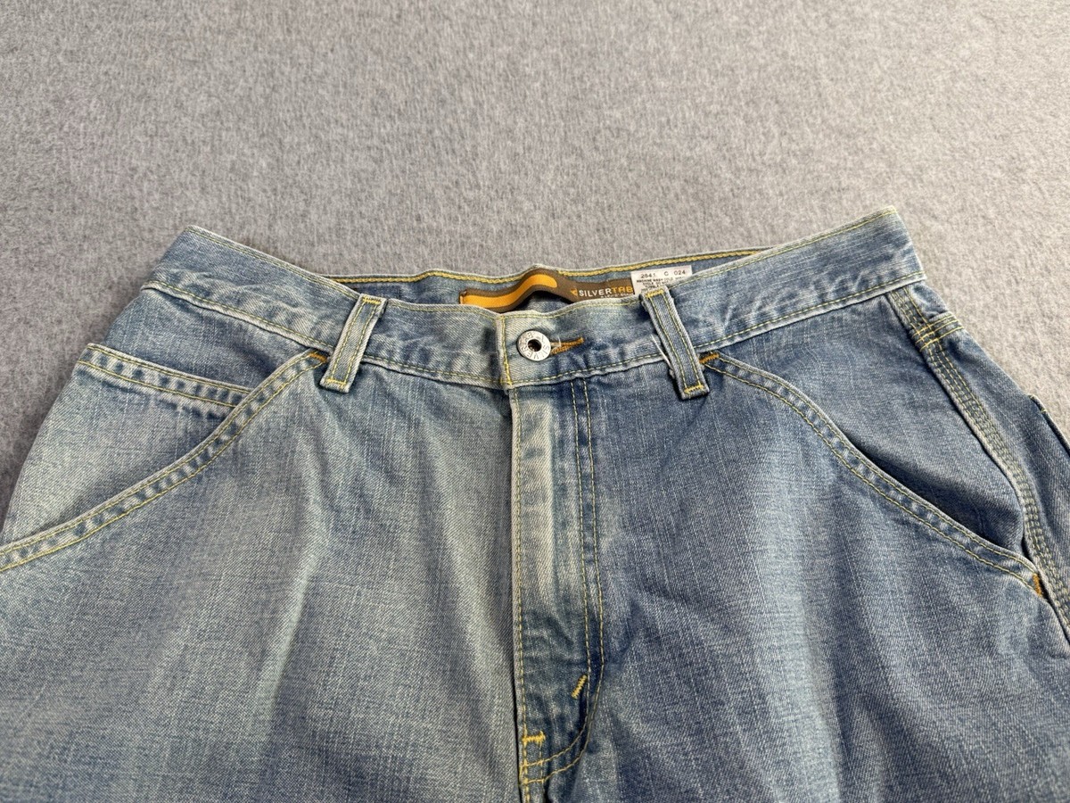VTG Levi's SilverTab Carpenter Jeans Men's 30x32 Loose Retro Wide