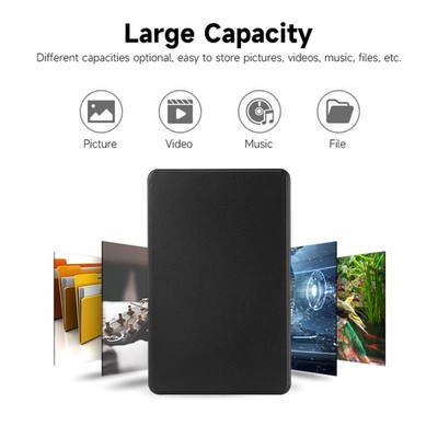2TB USB3.0 Portable Hard Disk Mobile Hard Drive High Speed Transmit Large C CNMA