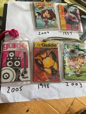 The Glastonbury Guides 5 By The Guardian some very early ones