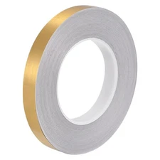 Decorative Tile Sticker Tile Gap Tape 9/16 Inch x 55 Yards Gold Tone