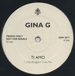 Gina G - Ti Amo, 12'', (Vinyl)