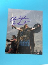 Christopher Lambert  -  Highlander  -  signed...