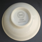VINTAGE 9 1/4" DANSK TAPESTRIES RED RIM SERVING BOWL JACK LENOR LARSEN — photo 4