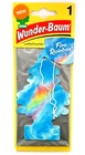 5 x original WUNDERBAUM ® fire rainbow air freshener fragrance tree air freshener