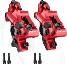 Zoom Hydraulic Disc Brake Calipers: HB-100 MTB Bike Disc Brakes Front  Rear