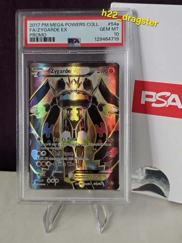 Zygarde-EX graded PSA 10 for sale on eBay