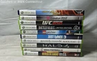 Halo 4 NCAA Football 13 10 Xbox 360 Game Lot Battlefield 3 Assassin's Creed IV