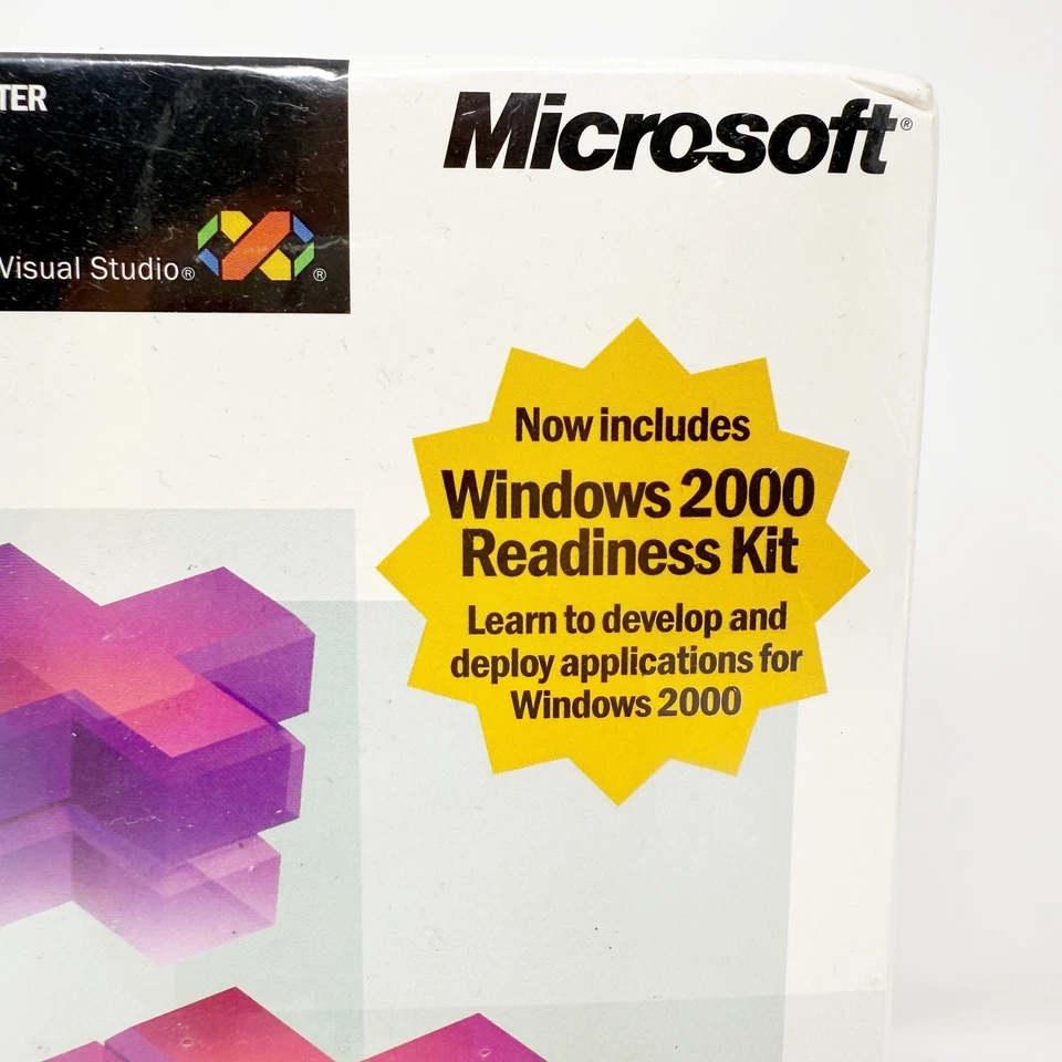Microsoft Visual C++ 6.0 Professional Edition Boxed WIN32 Development System NEW - Image 2 of 4