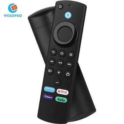 Bluetooth Voice Remote Control for 4K Max Lite Cube Smart TV Alexa Original